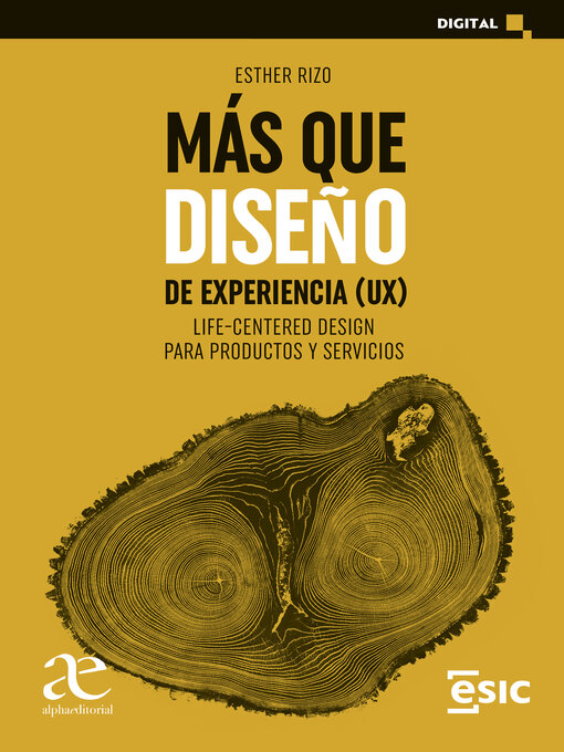 Title details for Más que diseño de experiencia (UX) by Esther Rizo - Available